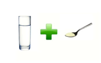 Разведение порошка