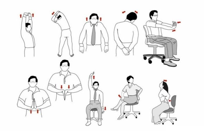 Простая разминка для профилактики Простая разминка для профилактики
