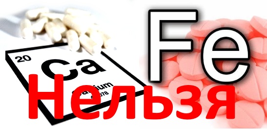 Исключение препаратов с кальцием и железом Исключение препаратов с кальцием и железом