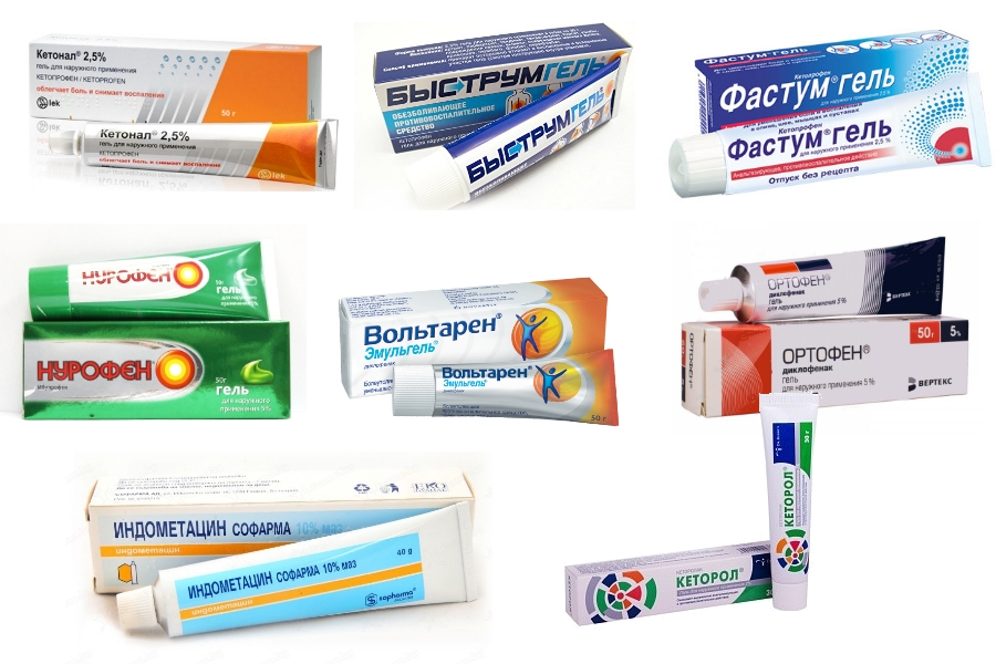 Противовоспалительные мази и гели Противовоспалительные мази и гели