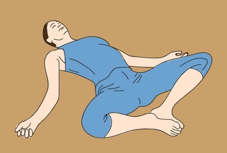 Расслабляющее упражнение Рыба Расслабляющее упражнение Рыба