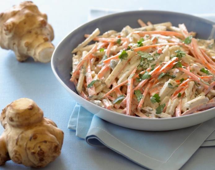 Салат с топинамбуром Салат с топинамбуром