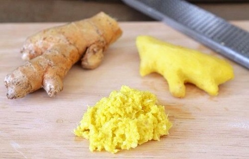 Тертый имбирь для компресса Тертый имбирь для компресса