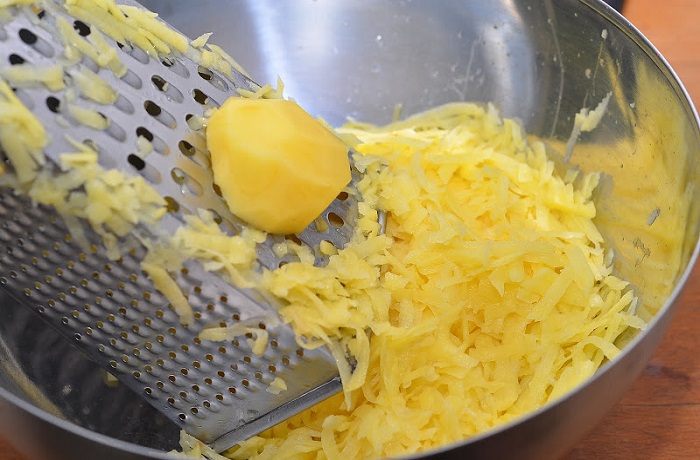 Натирание картофеля Натирание картофеля