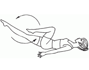 Упражнение велосипед Упражнение велосипед