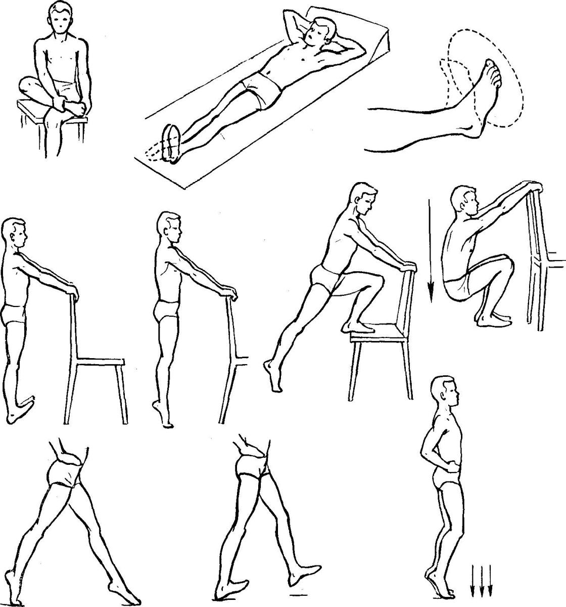 ЛФК после перелома костей голени ЛФК после перелома костей голени