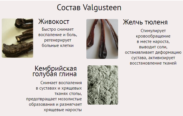 Состав Вальгустина Состав Вальгустина