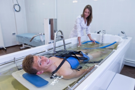 Водное вятяжение позвоночника Водное вятяжение позвоночника