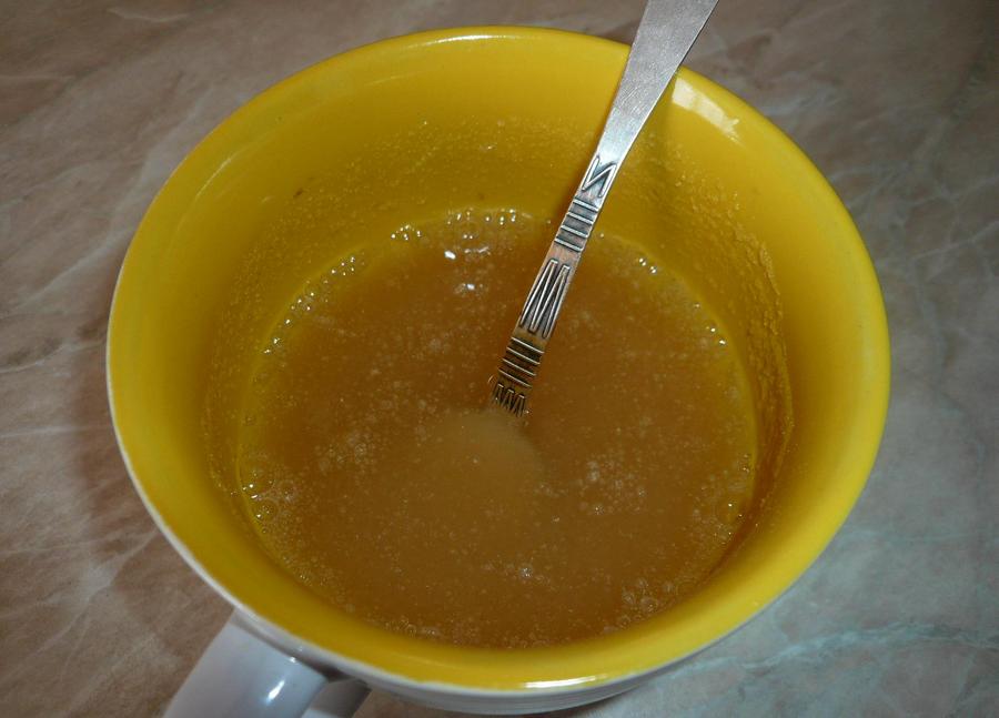 Желатин с медом Желатин с медом